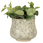 Bloempot Ø 21x17 cm Beige Keramiek Bloemen