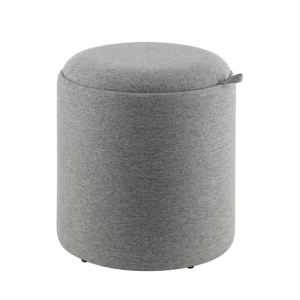 Hocker Mashike Grijs 39x44 cm