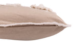J-Line kussen Kerstbomen Kwasten - katoen - beige/wit