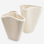 Vaas 28,5xH27cm beige Vico