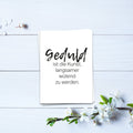 Geduld is de Art Postcard 10 Set