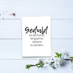 Geduld is de Art Postcard 10 Set