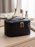 Toilettas Dames 21x15x14 cm Zwart Polyester Make-Up Tasje