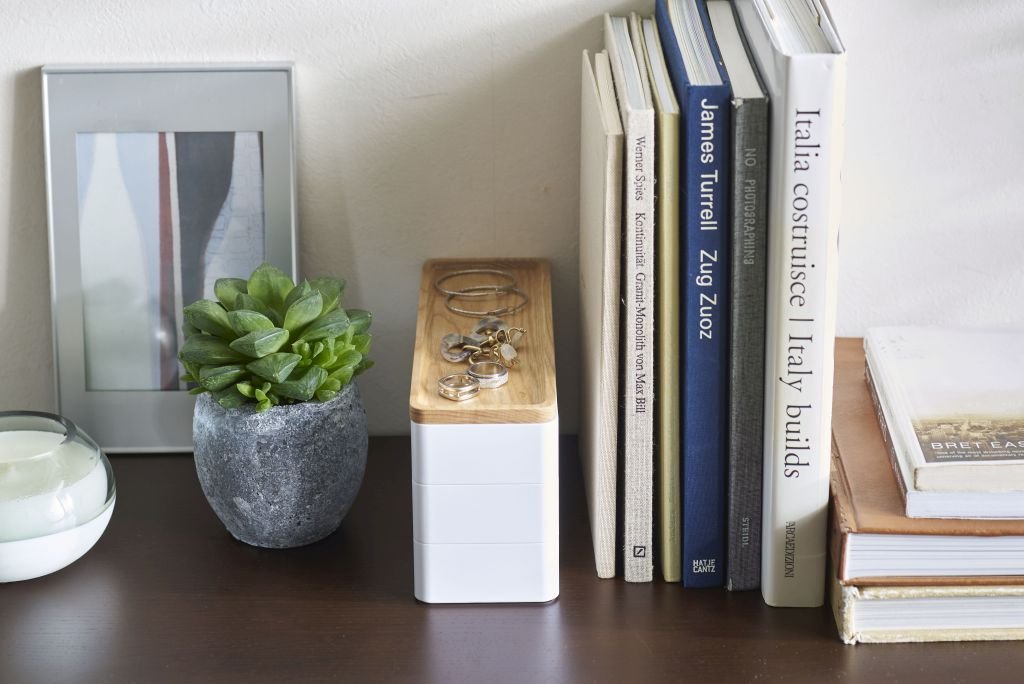 Yamazaki Rin Sieradenorganizer met deksel 3-laags