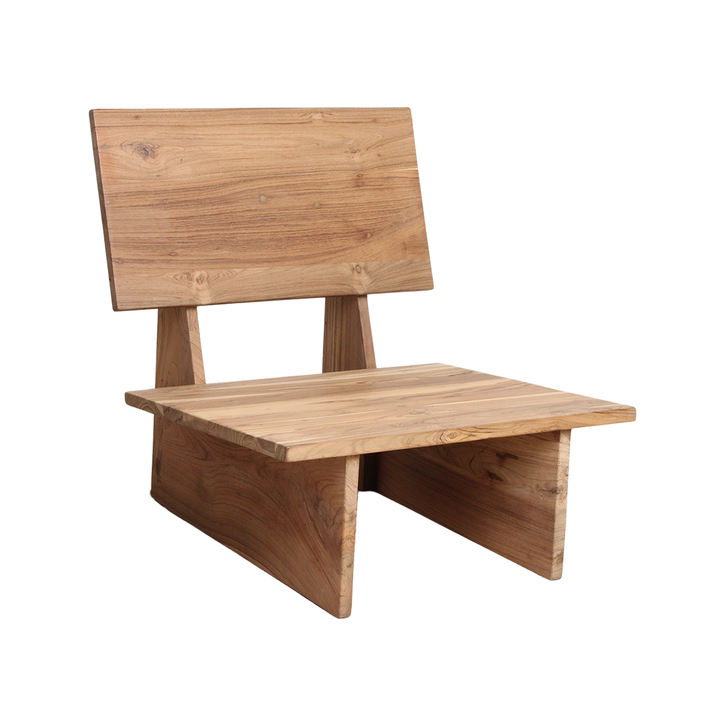 Thar teakhouten lounge stoel outdoor