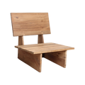 Thar teakhouten lounge stoel outdoor
