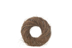 J-Line decoratie Krans Rond - naturel - small