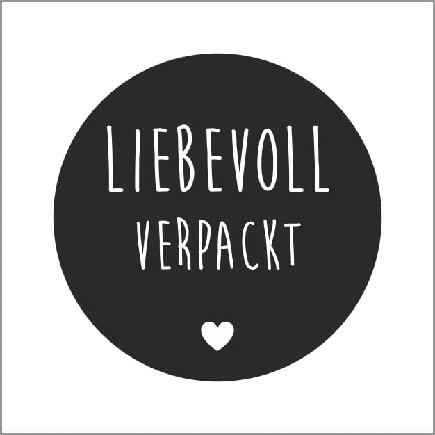 Etiket - Liebevoll Verpackt - 250 st