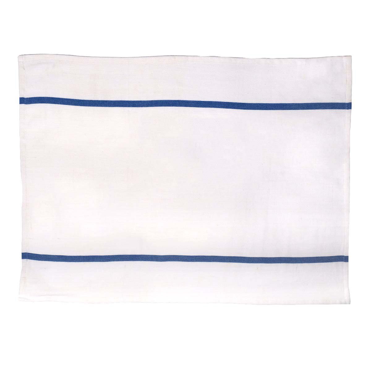 Herringbone Stripe Keukenhanddoek blauw+grijs+rood 50x70cm (set of 3)