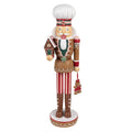 Decoratie Beeld Notenkraker 13x12x46 cm Bruin Kunststof