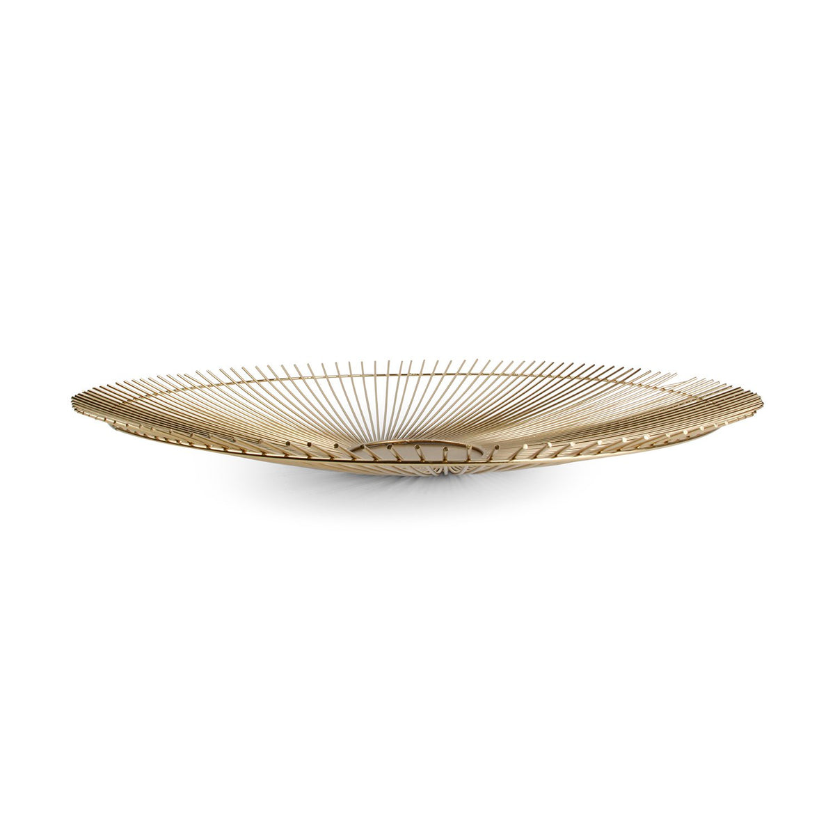 Draadmand 53xH5cm goud Gedraaide Iris