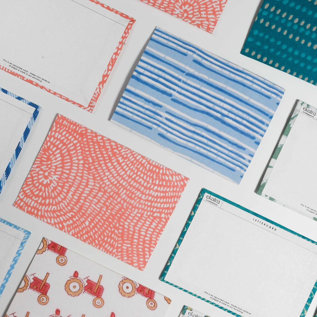 Brievenschrijver - Pen Pal-kaarten (verschillende prints) - Set van 10