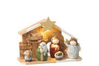 J-Line Kerststal Led Porselein Mix Medium