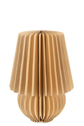 J-Line lampenkap Vouwbaar - papier - camel