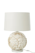 J-Line lamp - schelp - wit - large