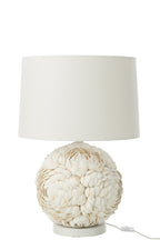 J-Line lamp - schelp - wit - large
