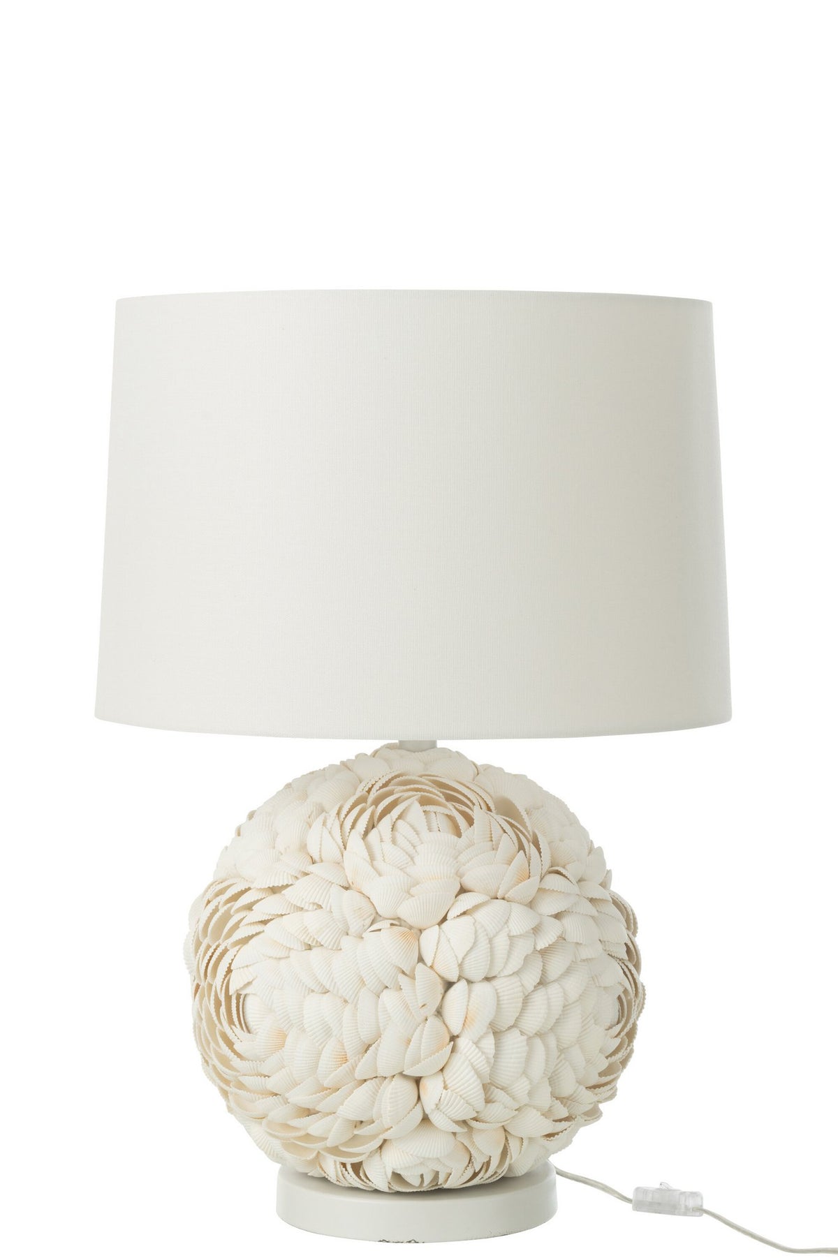 J-Line lamp - schelp - wit - large