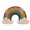 Bloempot 26x9x16 cm Rood Keramiek Regenboog