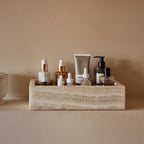 Honey onyx organizer box 32.5x17.5x8cm