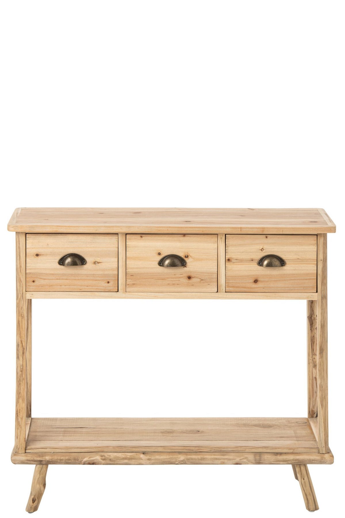 J-Line Consoletafel Chamonix - dennenhout - naturel
