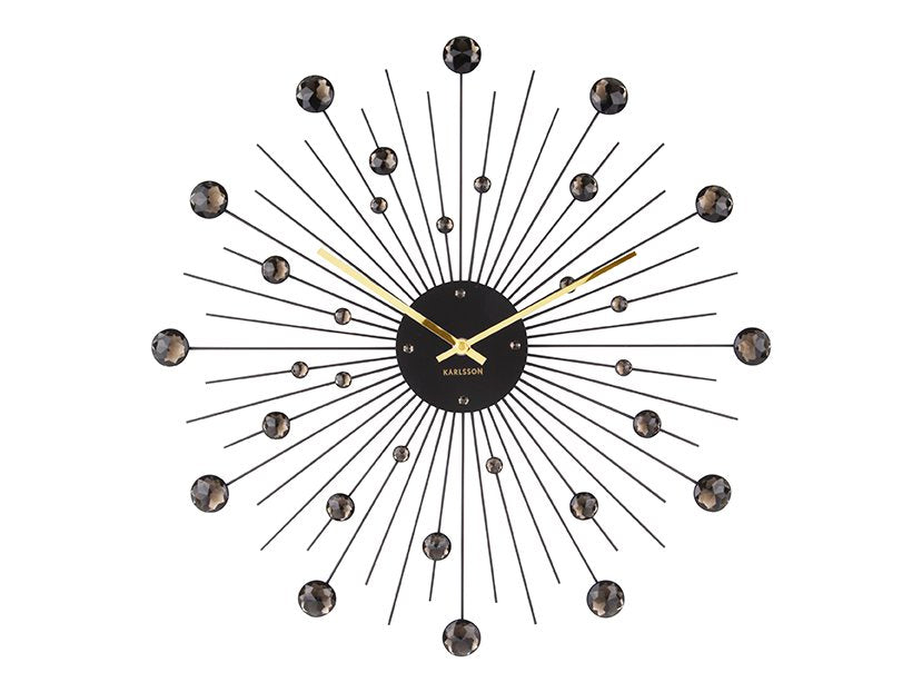 Wandklok Sunburst Groot