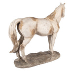 Decoratie Beeld Paard 73x23x64 cm Beige Keramisch materiaal
