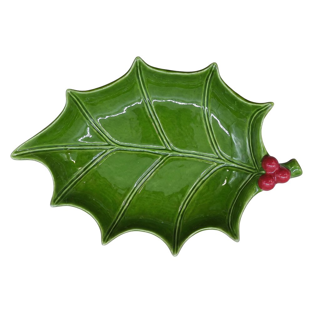 Decoratie schaal Groen Keramiek