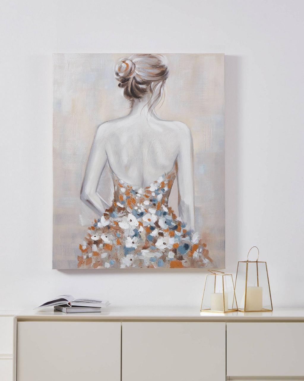 Schilderij Sannohe Wit 80x100 cm