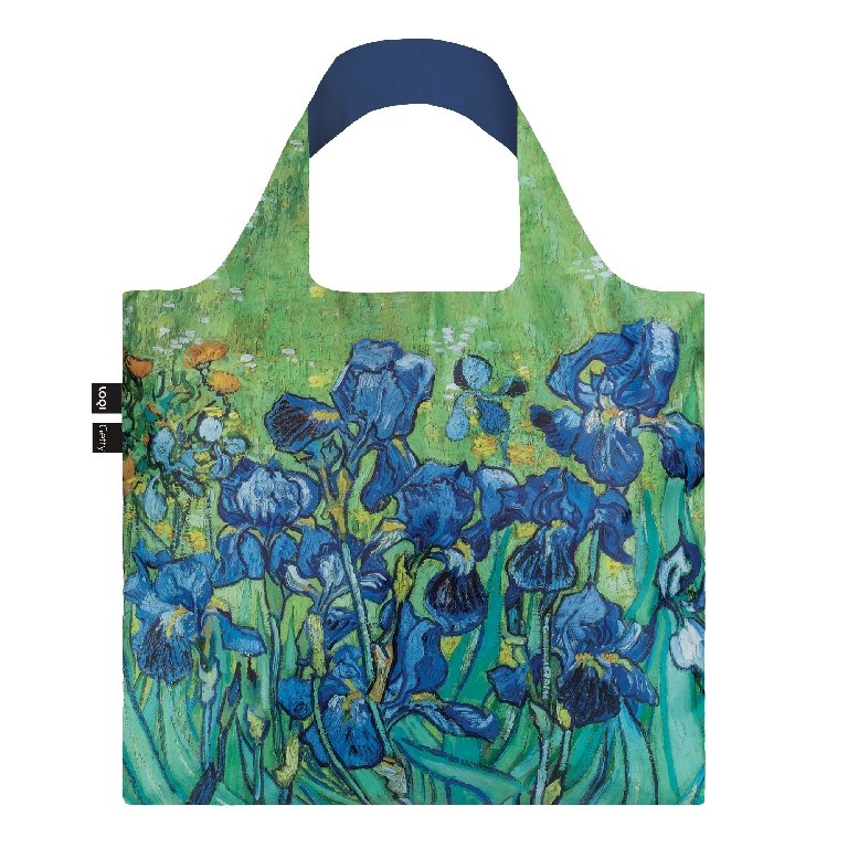 Loqi Bag Large - Irises gerecycled