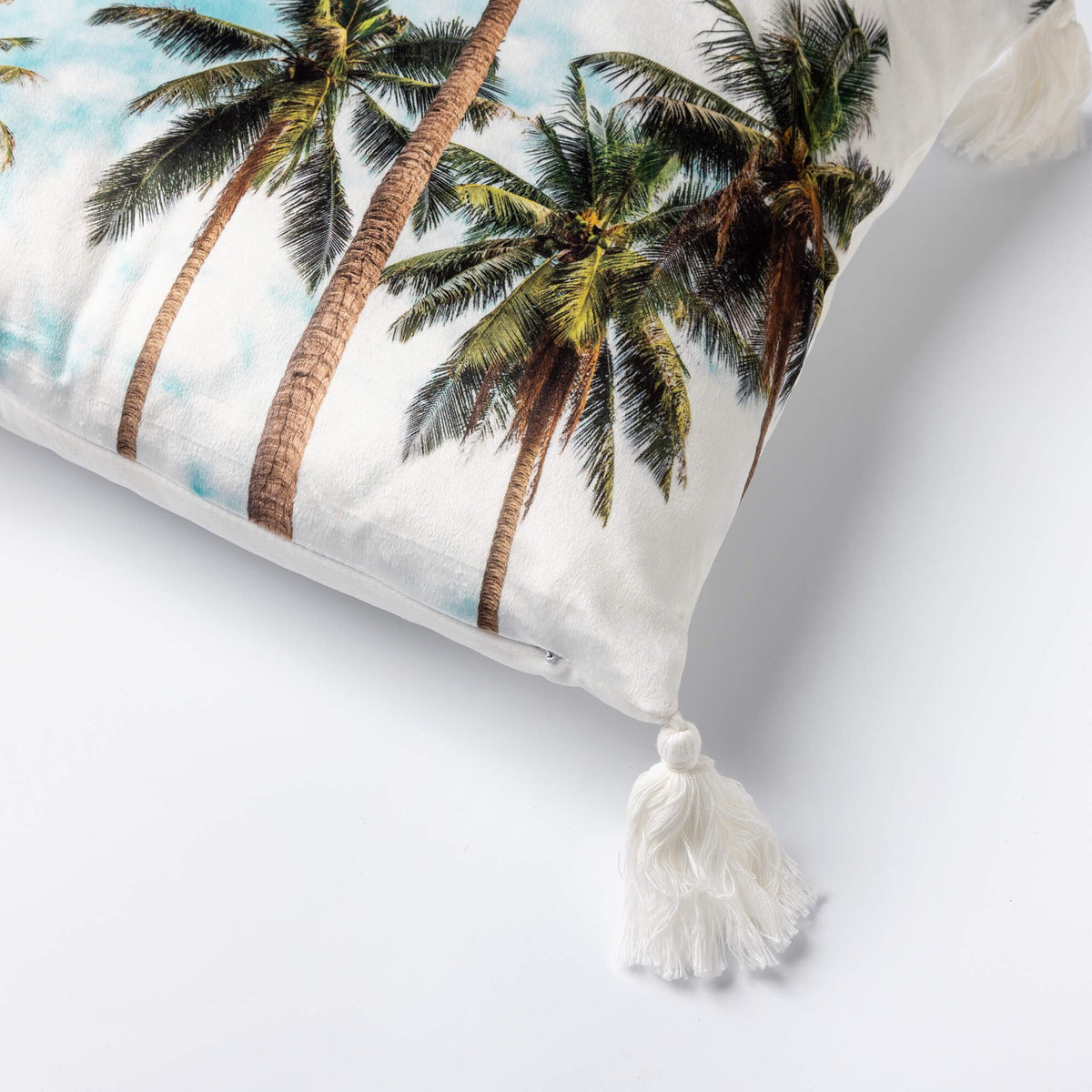 Dutch Decor Bahamas - Kussen 45x45 cm - Sneeuwwitje - Wit