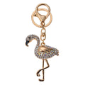 Sleutelhanger Flamingo Goudkleurig Metaal