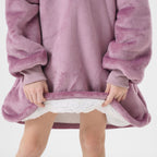 Textino FEM - Hoodie 50x70 cm - Meisjes - Dusky Orchid - Paars