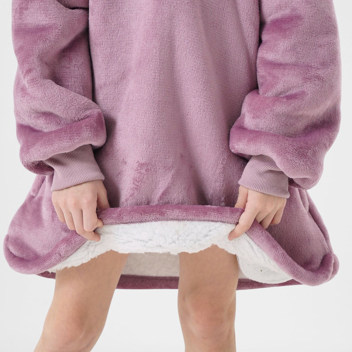 Textino FEM - Hoodie 50x70 cm - Meisjes - Dusky Orchid - Paars