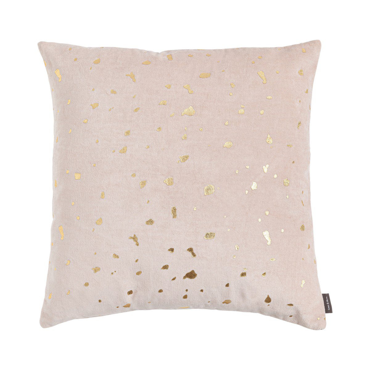 Dots On Velvet kussen roze 45x45cm