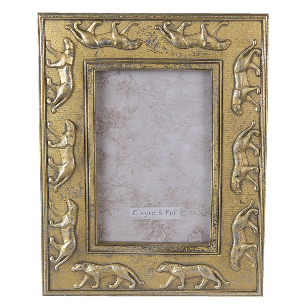 Fotolijst 10x15 cm Goudkleurig Polyresin Fotokader