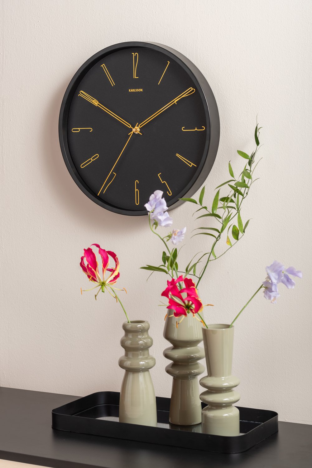 Wandklok Belle cijfers