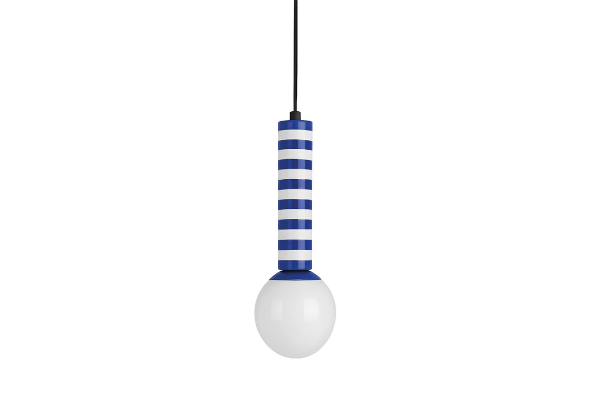 Retro gestreepte hanglamp
