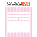 Cadeaubonnen Lazy Stripes – 25 stuks
