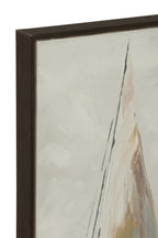 J-Line Set Van Drie Schilderijen Hog Acrylverf/Canvas Mix