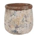 Bloempot Ø 18x17 cm Beige Terracotta