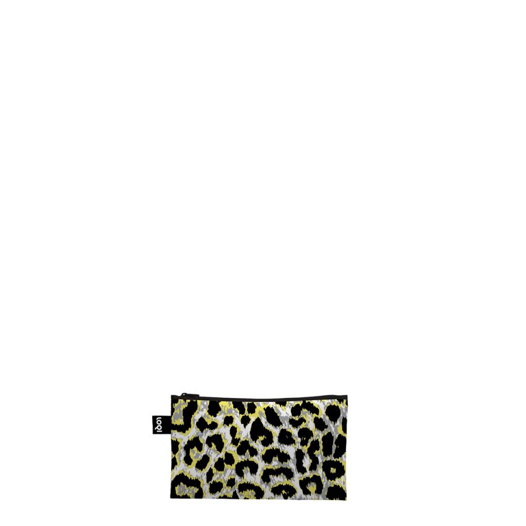 Loqi Zip Pockets - Leopard Dusk, Twilight and Sunrise gerecycled