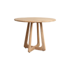 Verano teakhouten ronde tuintafel - Ø100 cm