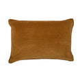Velvet Wool kussen geel 40x60cm
