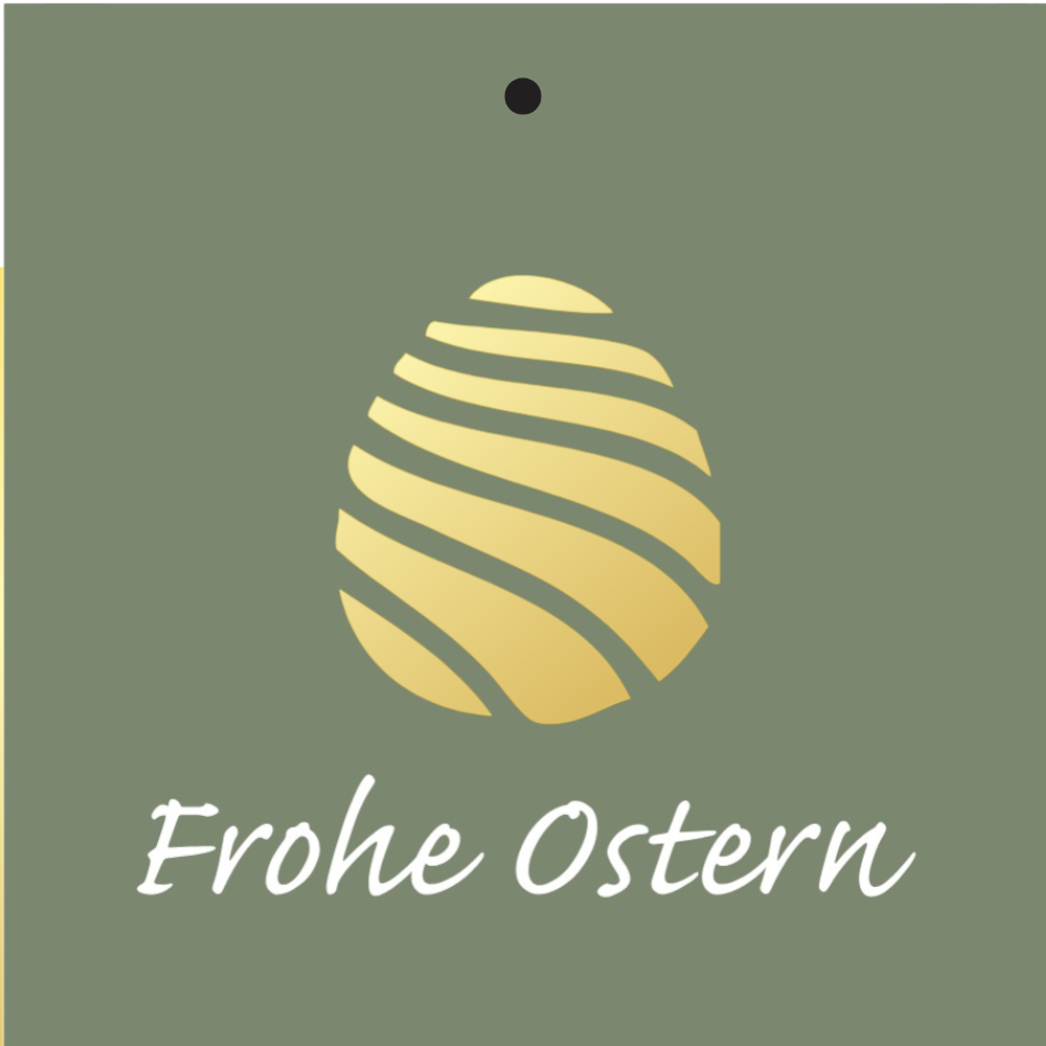 Cadeaukaartje – “Frohe Ostern” – 20 Stuks