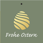 Cadeaukaartje – “Frohe Ostern” – 20 Stuks
