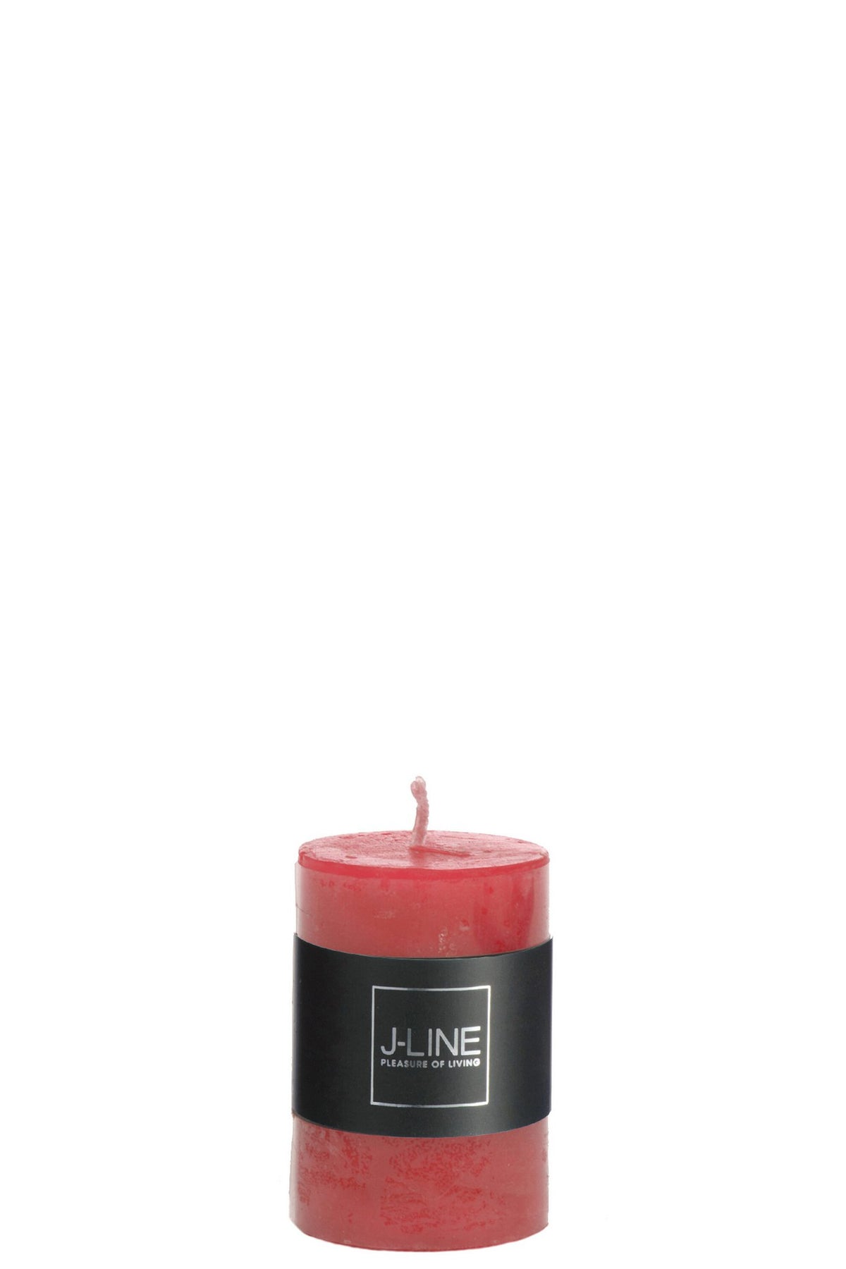 J-Line cilinderkaars - fuchsia - klein - 18u