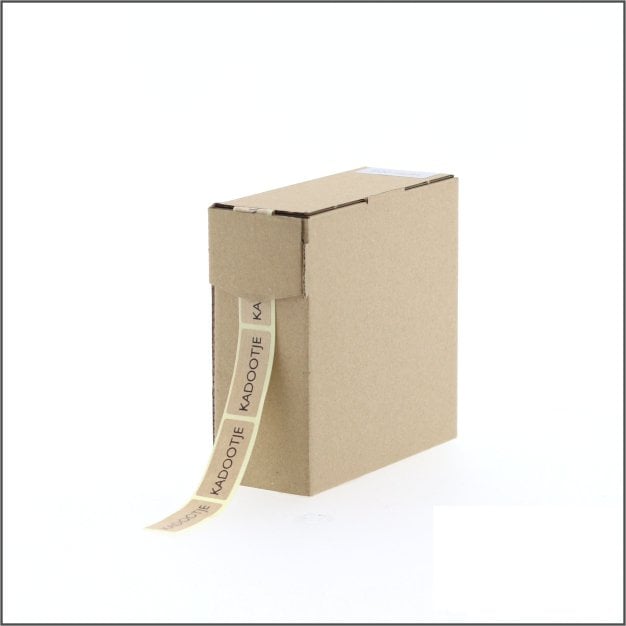 Kadootje - - wensetiket - rol van 500