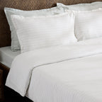 Bedset | Geometrisch motief van jacquard | Koning, 7-delige set | Antiek kantklatergoud