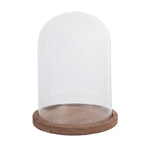 Stolp Ø 23x29 cm Glas Glazen Stolp