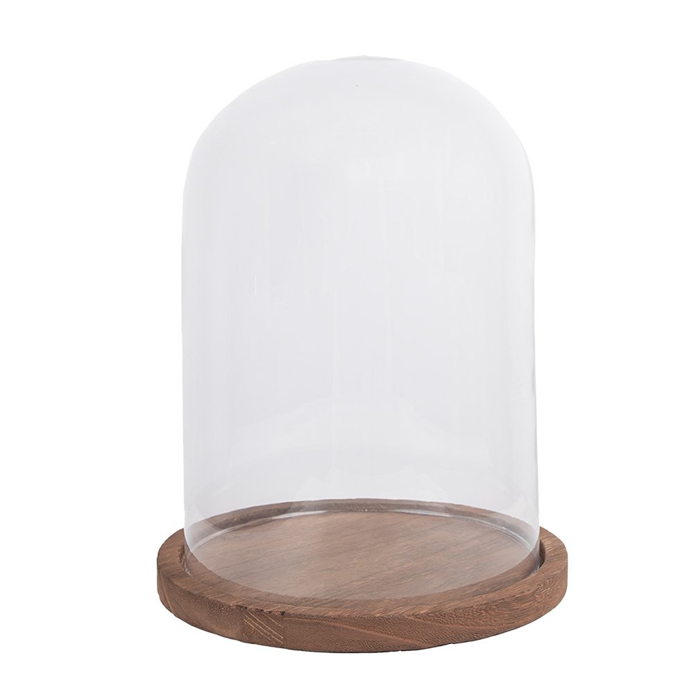 Stolp Ø 23x29 cm Glas Glazen Stolp
